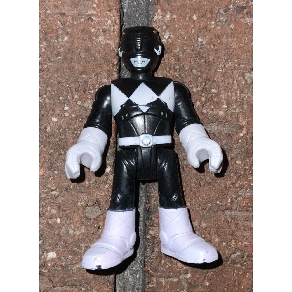 Imaginext Fisher Price Mighty Morphin Power Rangers Black Ranger‎ Action Figure